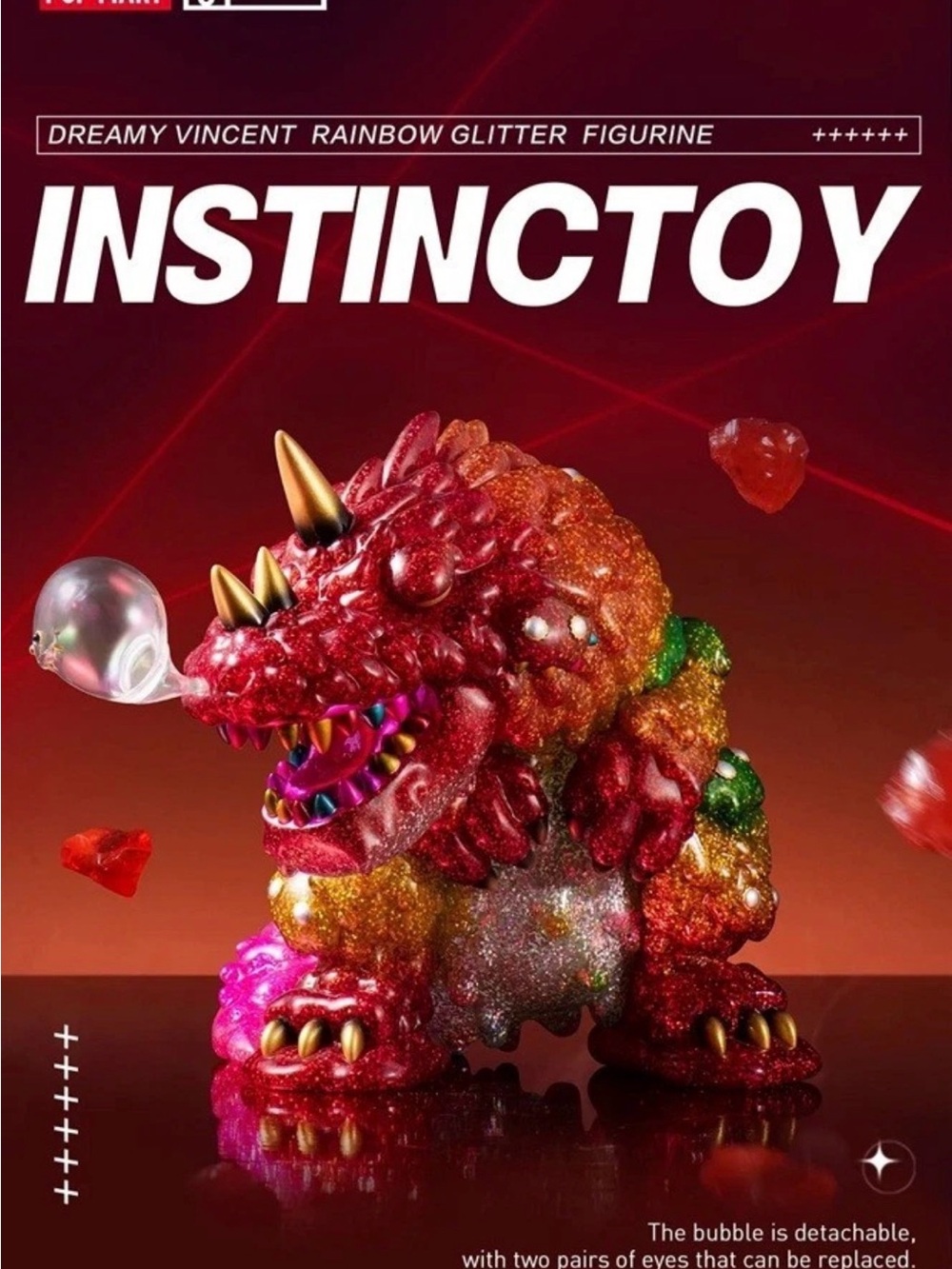 Factory Sealed Stunning Rainbow Dreamy Vincent Instinctoy x Pop Mart!